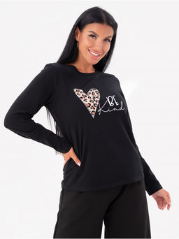 Лонгслив ВЕ женский черный - София фото 5