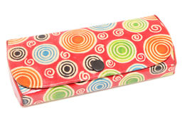 Футляр для очков ручной принт № 018/16