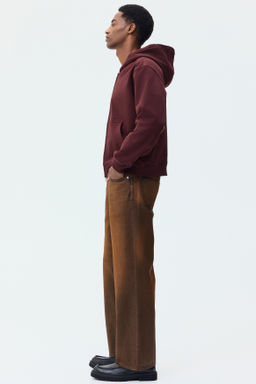 Chaqueta sudadera boxy con cremallera Loose Fit - H&m фото 5