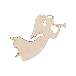 Заготовка для декорирования Mr. Carving ВД-695 Подвеска Ангел фанера 12 х 12 х 0.3 см