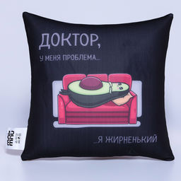 Подушка-антистресс Мне лень, 20х20 см - Mni mnu фото 8
