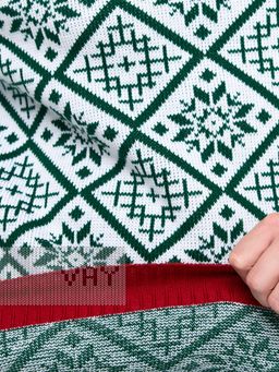 Джемпер мужской 5232-12362. 074/292/0703 белый/тайга/красный
