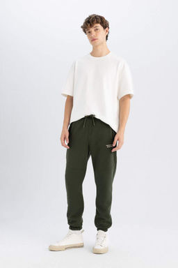 Спортивные штаны стандартного кроя с карманами на молнии - Defacto фото 3