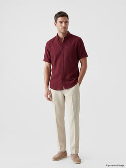 Regular Fit Poplin Erkek G?mlek