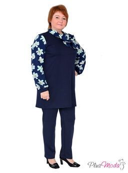 Туника Модель №396 размеры 44-80 - Plusmoda фото 3