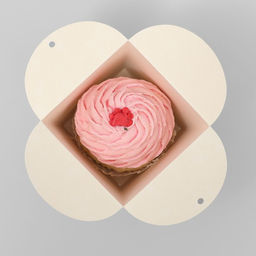 Цена за 5 шт. Коробка бонбоньерка Текстуры, 7.5 х 8 х 7.5 см - Дарите счастье фото 4