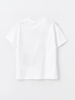 Bisiklet Yaka SmileyWorld Bask?l? Erkek ?ocuk ?ortlu Pijama Tak?m?