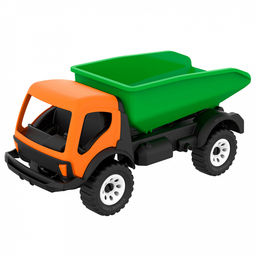 Игрушка "Самосвал" 33,9х14,1х15,7см, с подвижной подвеской, полипропилен, цвета микс, "Дюна" (Россия)