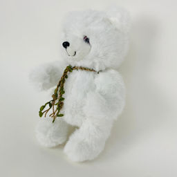 Мягкая игрушка Мишка с плетенным украшением на шее 35 см (арт. 9542/35) - Storyland фото 2