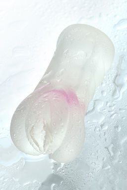 Мастурбатор реалистичный TOYFA Juicy Pussy Crystal Rose, TPE, 14 см