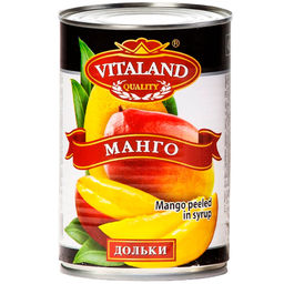 VITALAND Манго дольки 425г