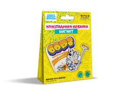 Кристальная (алмазная) мозаика ФРЕЯ CMF-ALVM-112 магнит Винни-пух райтер 11 х 9 см