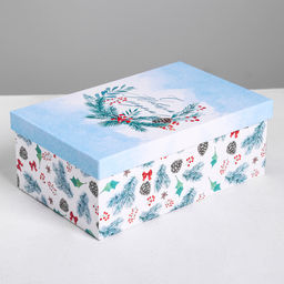 Набор коробок 10 в 1 Новогодний, 12 х 7 х 432.5 20 12.5 см 4 - Дарите счастье фото 10