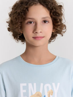 Комплект домашний для мальчиков с принтом и надписью Enjoy yourself - Mark formelle фото 6