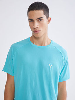 Bisiklet Yaka Erkek Spor Ti??rt