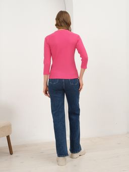 Джемпер из трикотажа лапша - Stilla фото 4