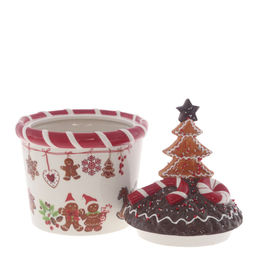 Конфетница "Пряничное настроение", 2200 мл, L19,5 W19,5 H31 см