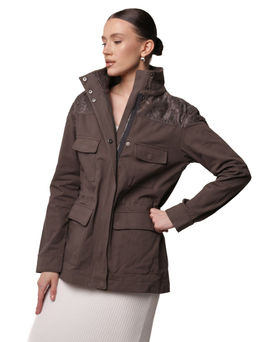 Ветровка B-8863 Серый