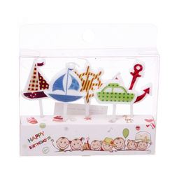 Набор свечей для торта 5 шт., 8 см.в ассортименте арт. ,448-344,112-332,339,338