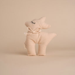 Цена за 2 шт. Мягкая игрушка Оленёнок, 15 см, цвет бежевый, с бантиком - Simaland фото 4