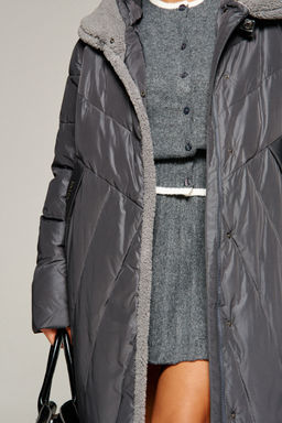 Пальто Beautiful Free 8017 графит