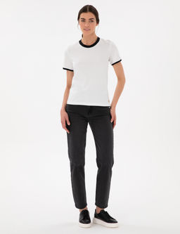 Beyaz Slim Fit Ti__rt
