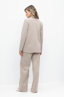 ЕВТ 4099/кремовый брюки жен