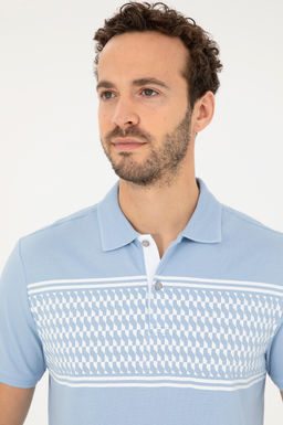 Мужская голубая футболка Неожиданная скидка в корзине - U.s. polo assn фото 9
