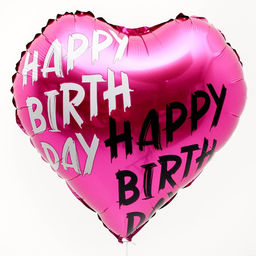 Цена за 5 шт. Воздушный шар фольгированный 18" Happy