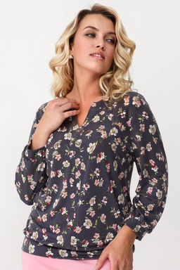 Блузка женская 3055/08/Серый - Rise фото 2