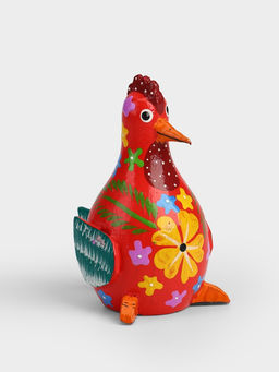 Сувенирный набор Курочки, 12 см, 10 см, 8 см, дерево