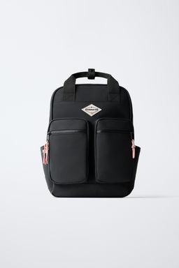 MOCHILA MULTIBOLSILLOS / Negro