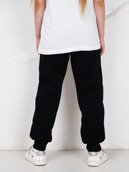 Брюки футер 3-х нитка с начесом ,черные - Binita фото 7