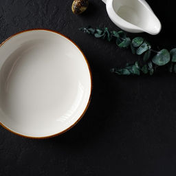 Тарелка глубокая Magistro «Церера», 700 мл, d=18.5 см, фарфор, белая