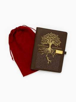 Родословная книга со встроенной флешкой 16 Gb «Семейная летопись», 17.5×23 см