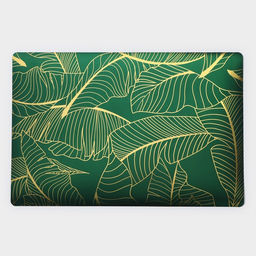 Салфетки сервировочные на стол Доляна «Лаундж», 4 шт., 30×45 см, зелёные