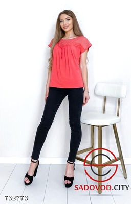 Женская блузка с коротким рукавом - Bruno фото 10