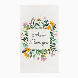 Набор кухонных полотенец Доляна Flowers mood 35х60 см -2 шт, 100% хлопок, вафля 160 г/м2  фото 2