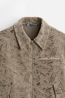 ABSTRACT PRINT JACKET - Zara фото 9