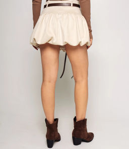 Юбка #КТ2851, светло-бежевый