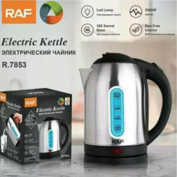 7853 Эл.чайник (2000Вт 1,7л.мет.корпус пл.ручка) RAF (х16) - Mayer&boch фото 3