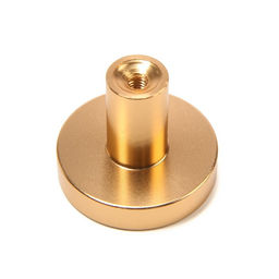 Ручка-кнопка мебельная CAPPIO PK325, d=30 мм, золото, 8 шт. TMP .