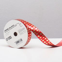 Лента для декора и подарков, ёлки, 2 см х 45 м - UPAK LAND фото 2