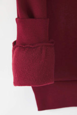 TRENDYOLMILLA Tas Animal Nak?sl? Regular/Normal Kal?p Kal?n Ici Polarl? Orme Sweatshirt TWOAW24SW00196  фото 23