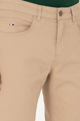 Мужские брюки песочного цвета из парусины - U.s. polo assn фото 5
