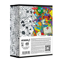 Светоч 48К37 Комплект тетрадей со справочным материалом Скучно не будет!, выборочный лак, A5 48 л. 12 шт. на скобе 65 г/кв.м , белизна 100 % , клетка/линия 01053 12 предметов  фото 3