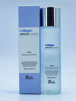 Скидка 20%! EKEL - ТОНЕР ДЛЯ ЛИЦА АМПУЛЬНЫЙ С КОЛЛАГЕНОМ COLLAGEN AMPOULE TONER, 150 ML  фото 2