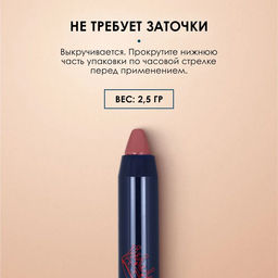 КАРАНДАШ-ПОМАДА ДЛЯ ГУБ VIVID ACCENT МАРКИ SHU №464 нежный розовый  фото 5
