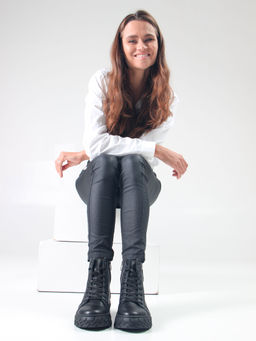 Ботинки 214.icebergbl.Black/Байка