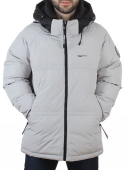 D6855 LT. GRAY Куртка мужская зимняя (200 гр. холлофайбер)